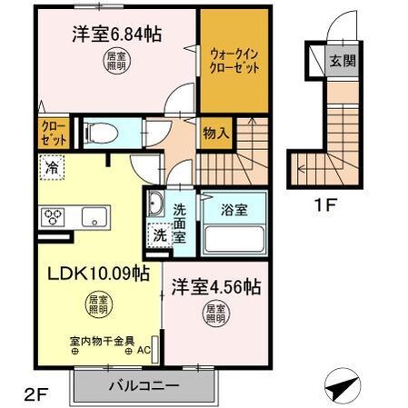 ルミエール古湯の物件間取画像